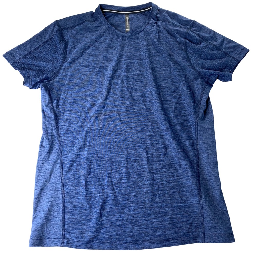 Ten Thousand Versatile Shirt Mens Medium Blue Athletic Workout Gym CrossFit MMA